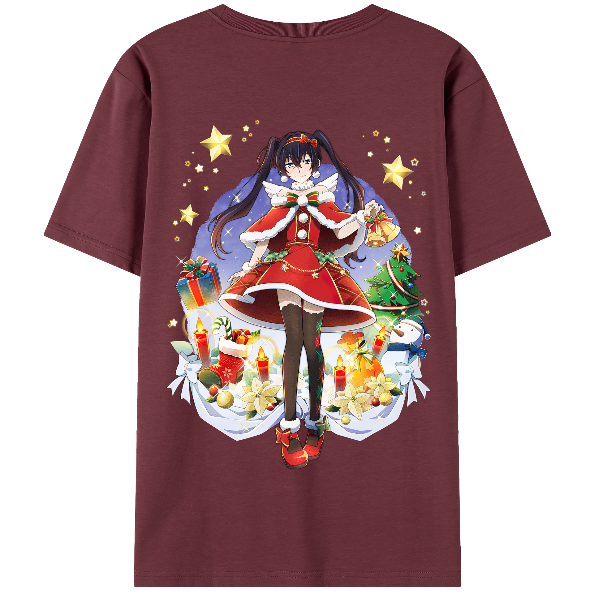 （画像用） 文豪ストレイドッグス Bungo Stray Dogs 綿100％半袖Tシャツ（背面プリント）